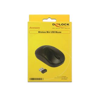 DeLock  12494 souris Ambidextre RF sans fil Optique 1000 DPI 