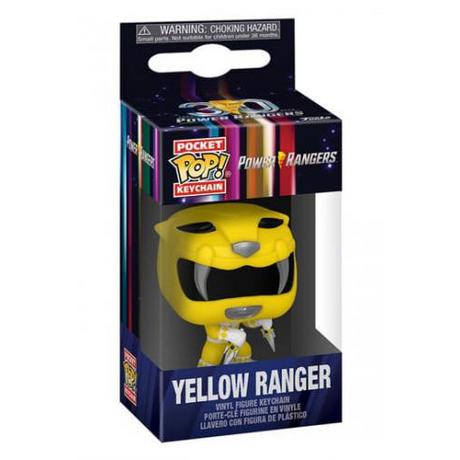 Funko  Key Funko POP! Power Rangers 30th: Yellow Ranger 