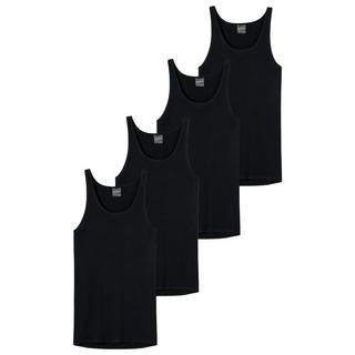 Schiesser  4er Pack Original Classics Feinripp - Unterhemd / Tanktop 