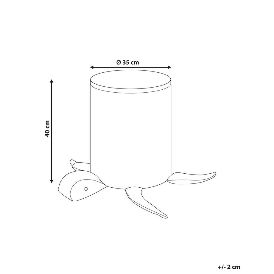 Beliani Korb en Cotone Moderno TANDA  