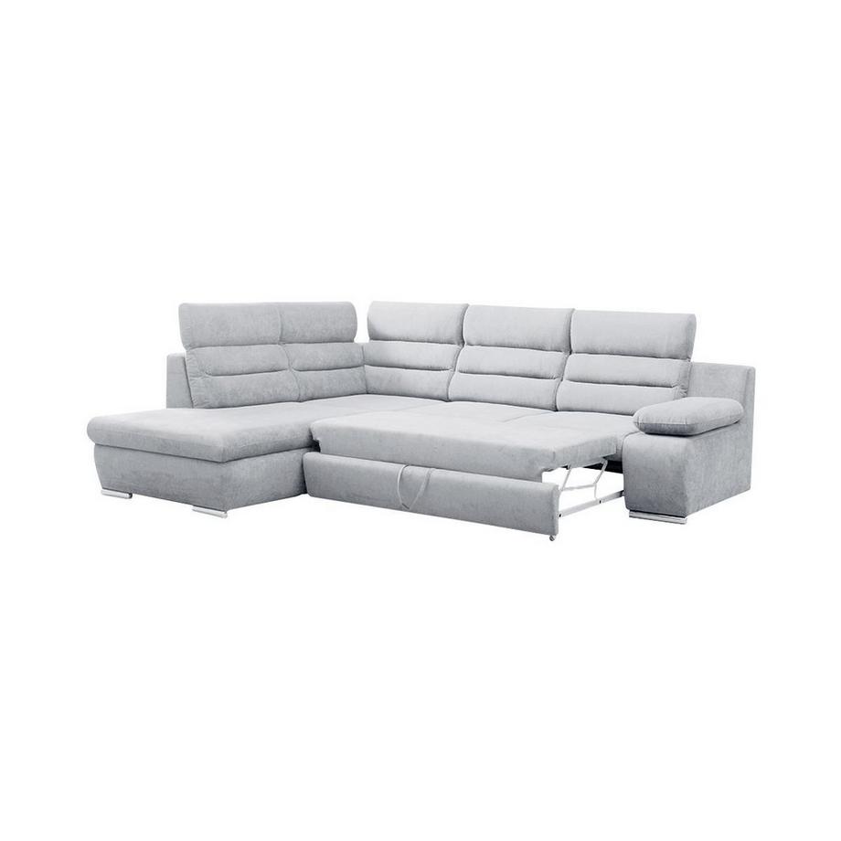 Vente-unique Ecksofa mit Schlaffunktion PYLOS Ecke Links  