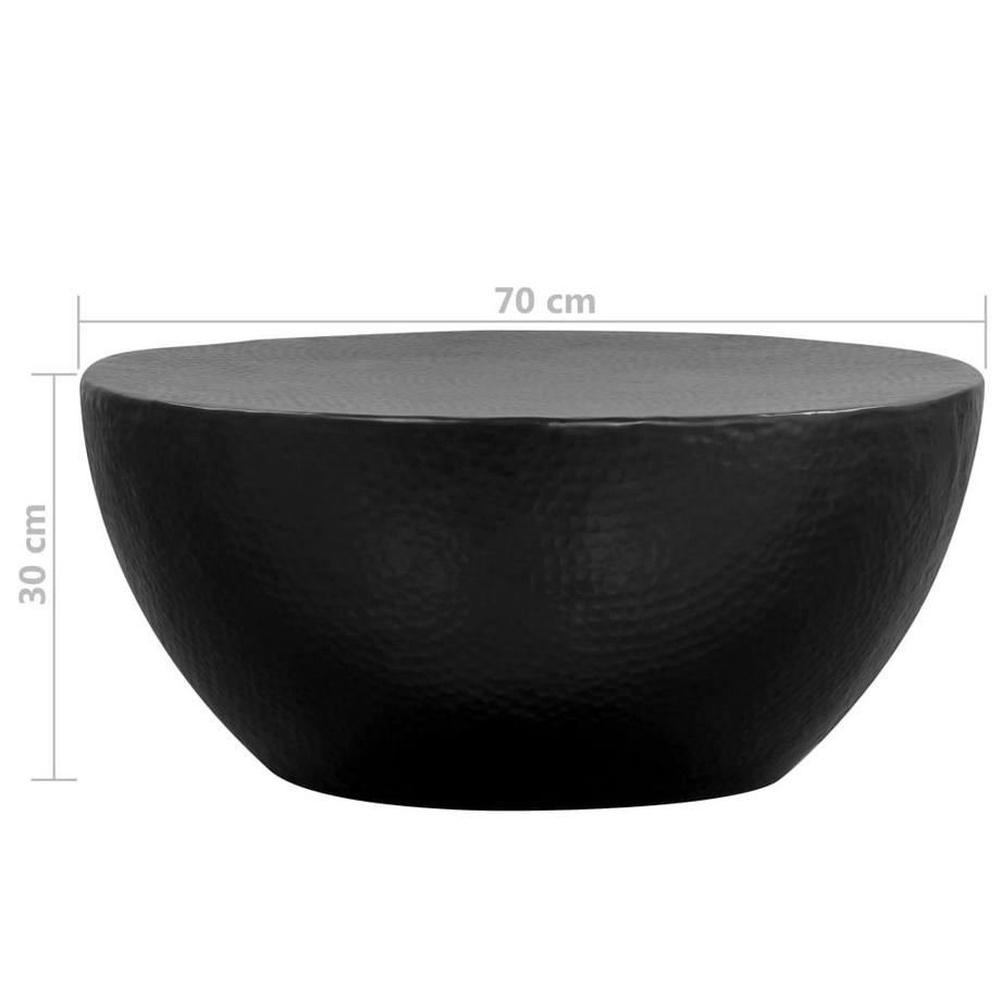 VidaXL Couchtisch aluminium  