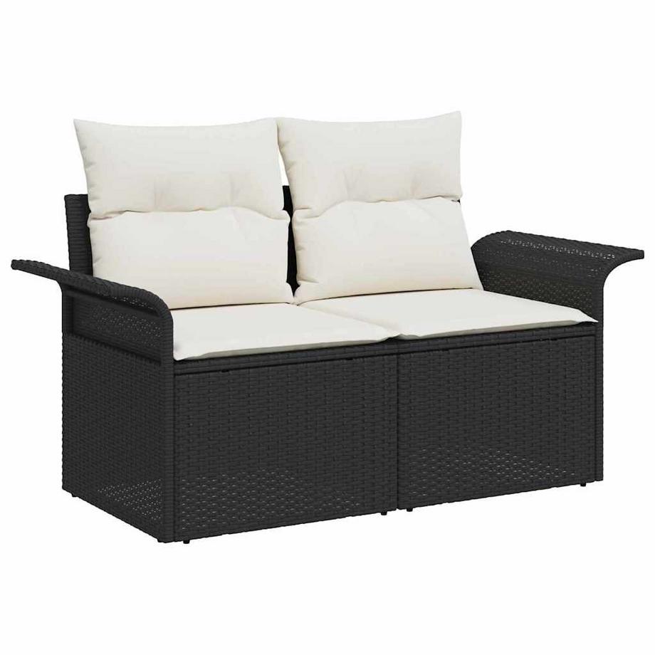 VidaXL Ensemble de meubles de jardin poly rattan  