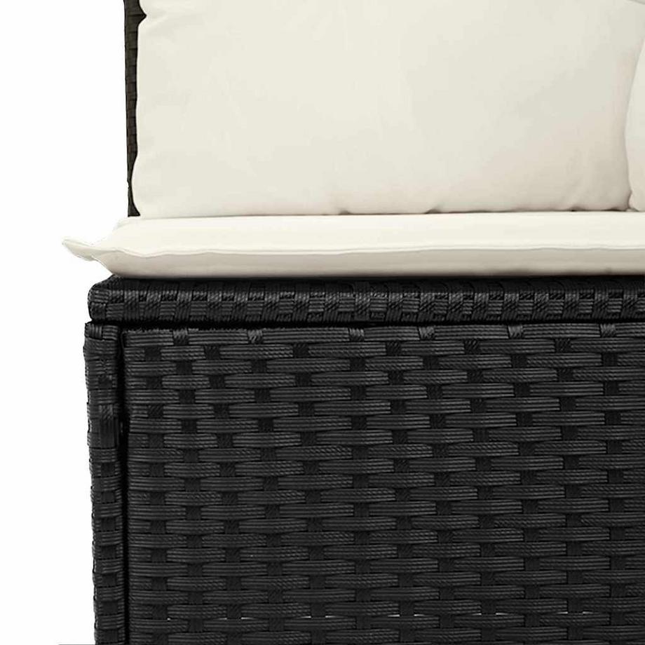 VidaXL Ensemble de meubles de jardin poly rattan  