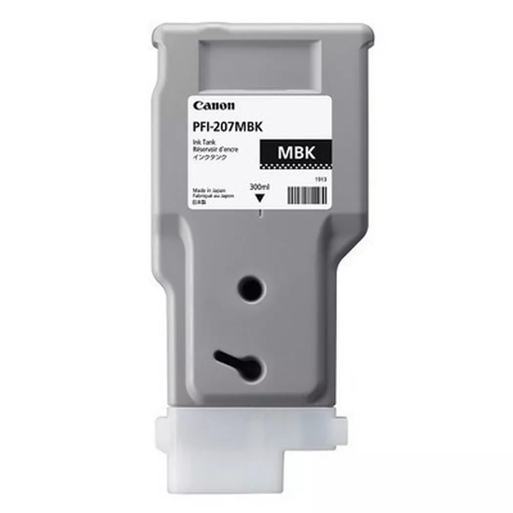 Canon – Tintenpatrone matt schwarz PFI207MBK iPF 680/685 300ml, One Size