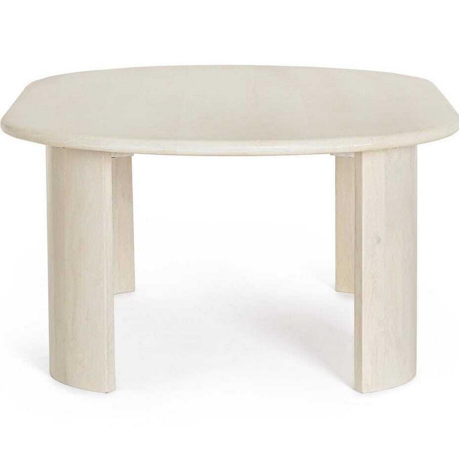 mutoni Table d&#039;appoint Orlando ovale nature 130x80  