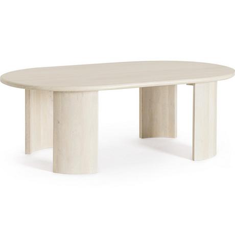 mutoni Table d'appoint Orlando ovale nature 130x80  