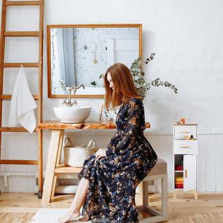 B2X Badezimmerschrank mit 2 Schubladen  