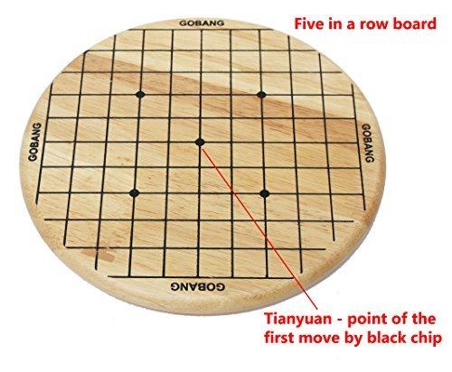 Activity-board  Strategiespiele Halma und chinesisches Spiel GO Gobang (Fünf in Einer Reihe) - 2-in-1 Brettspiel 