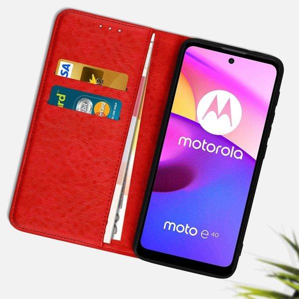 Avizar  Hülle Motorola Moto E20, E30, E40 Rot 