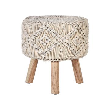 Hocker aus Baumwolle Boho MANZAI