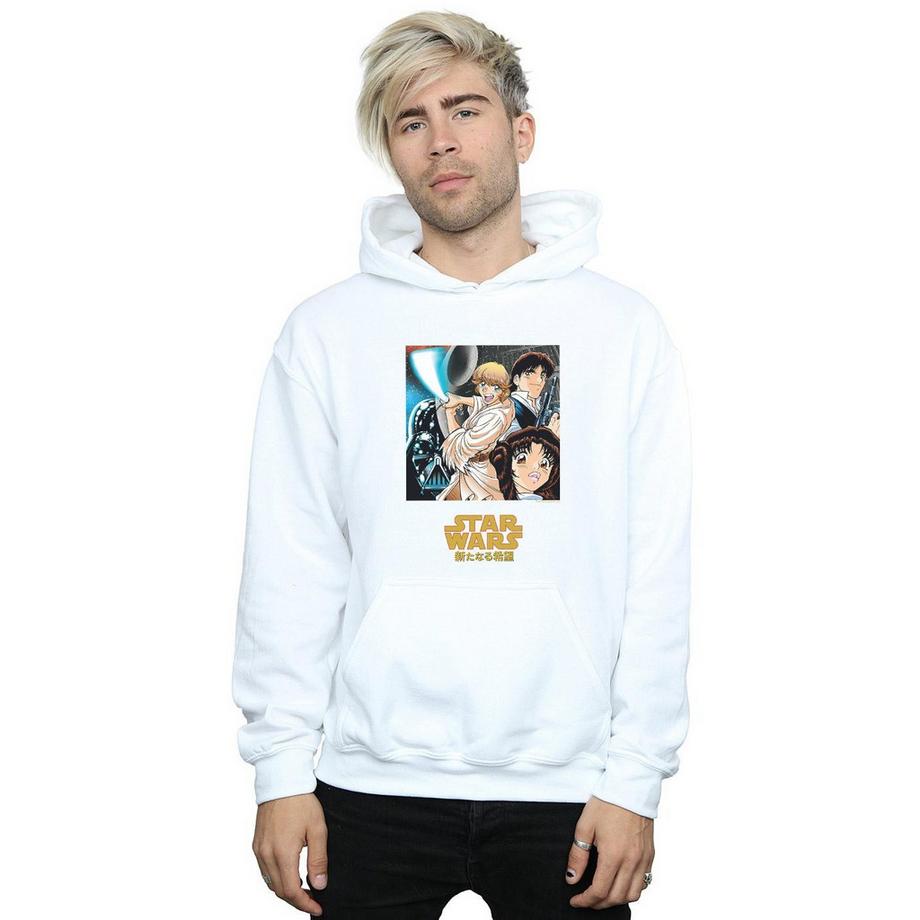 STAR WARS Star Wars Anime Felpa con cappuccio  