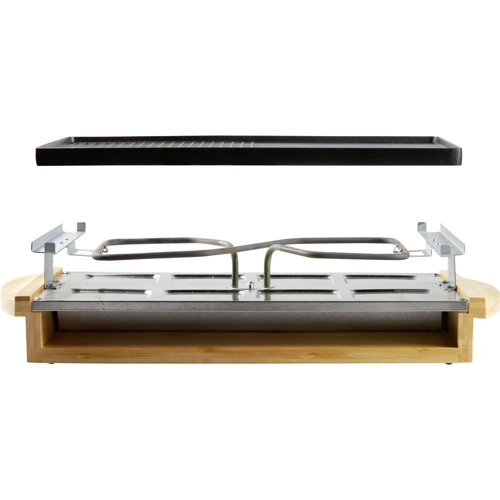 DOMO Raclette Grill Bamboo  