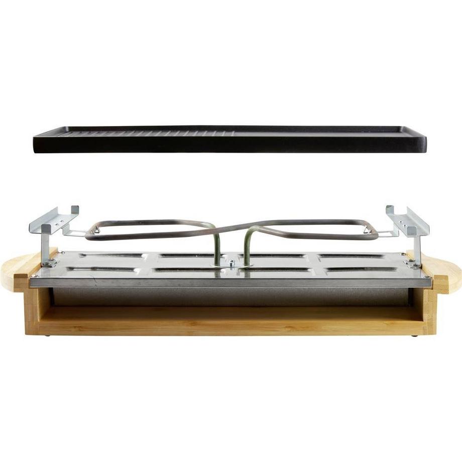 DOMO Barbecue à raclette Bamboo  