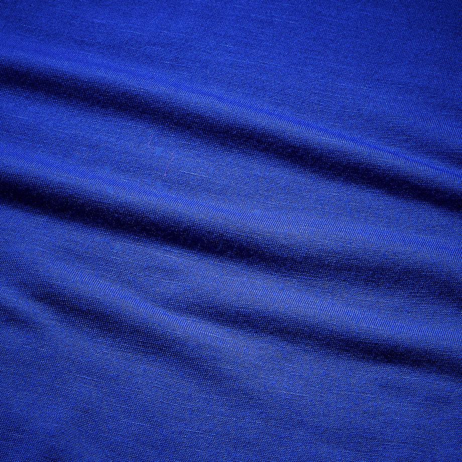 SIMOND  Langarmshirt aus Merinowolle , Merino Resist, Blau 