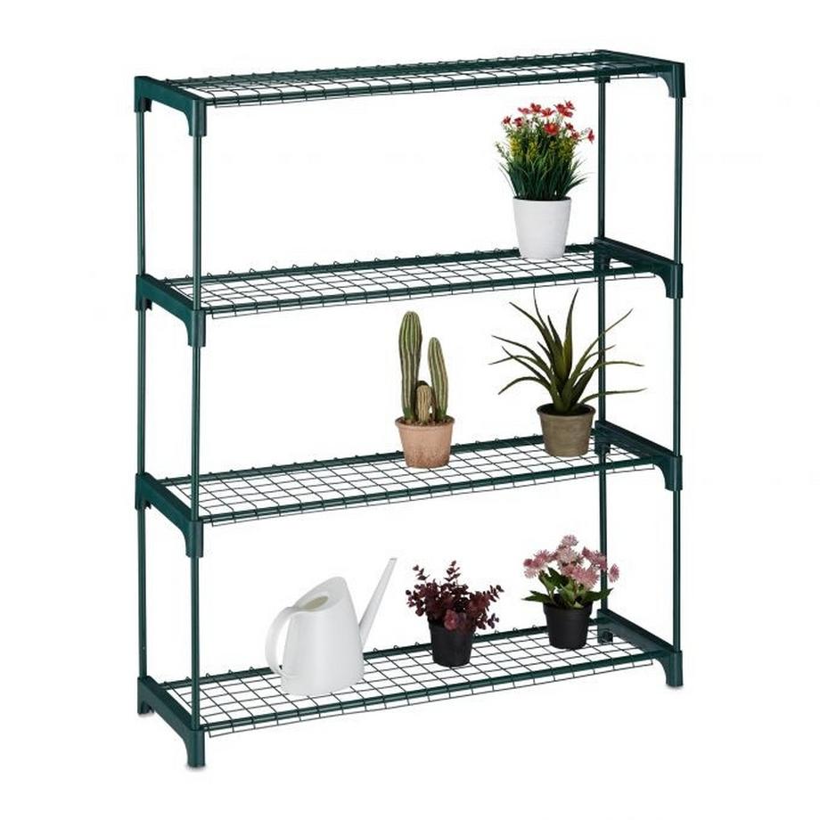 Scaffale per piante con 4 ripiani