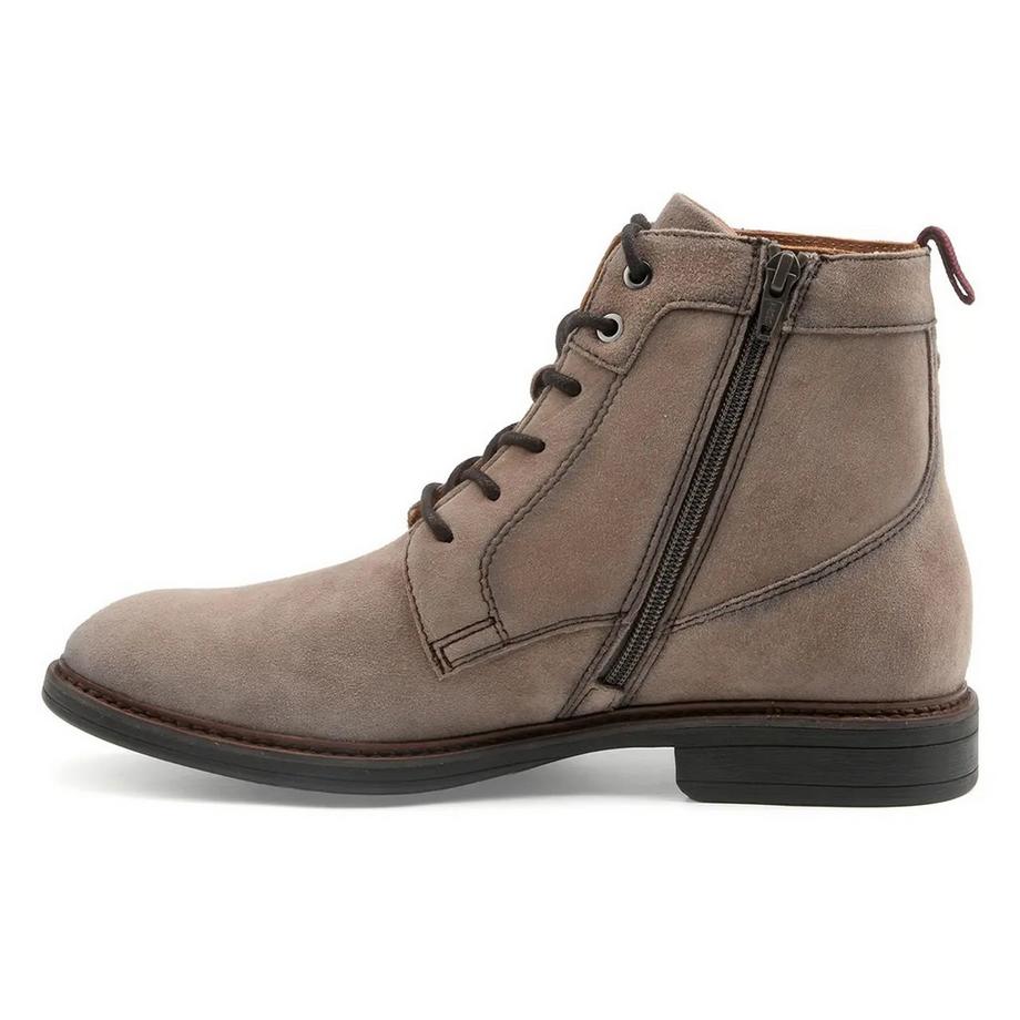Tamaris Bottine à lacets en daim taupe  