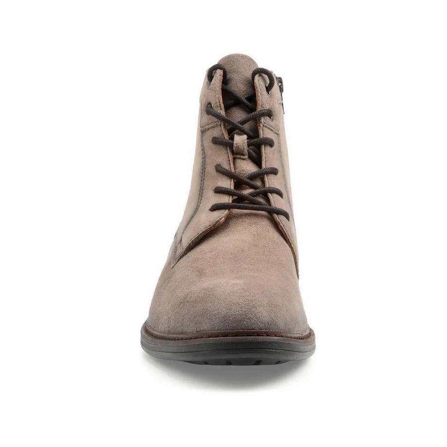 Tamaris Bottine à lacets en daim taupe  