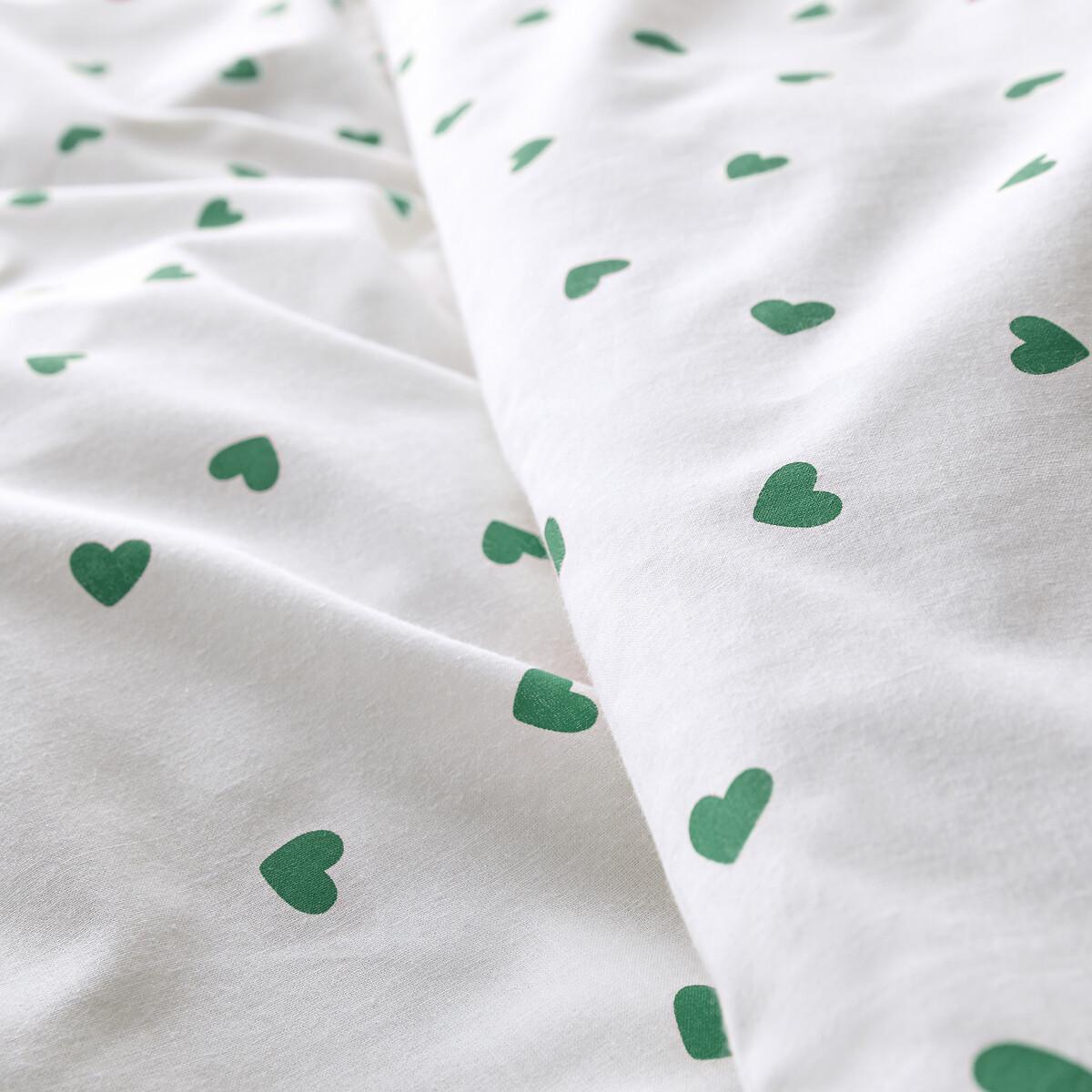 La Redoute Intérieurs Scacco Set Copripiumino Cuori  