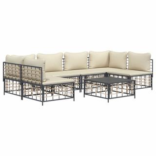 VidaXL Garten lounge set poly-rattan  