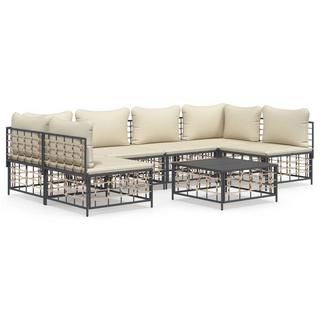 VidaXL Garten lounge set poly-rattan  