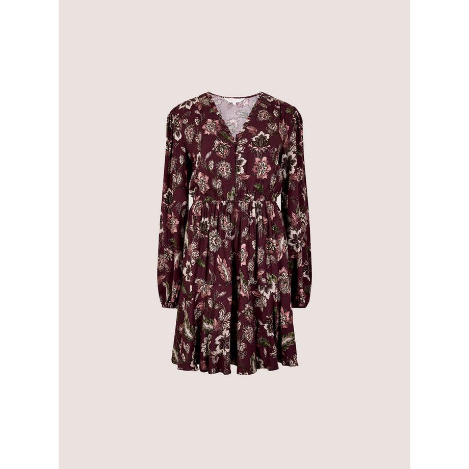 APRICOT Mini-robe à fleurs style folk  