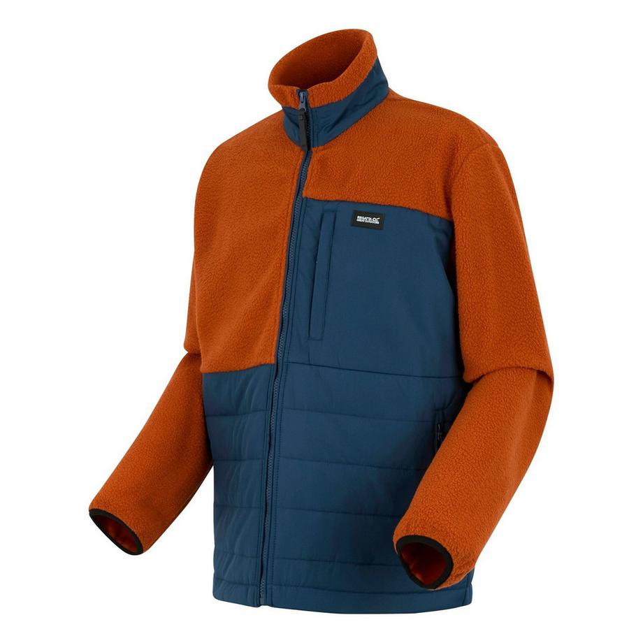 Regatta Veste Hybride Frankie avec Fermeture Éclair Intégrale et Fleece Teddy  