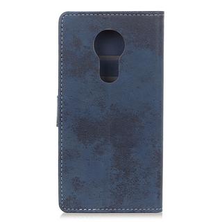 Cover-Discount  Nokia 3.4 - ÉTui Vintage Aspect Daim 