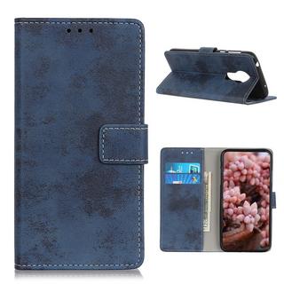 Cover-Discount  Nokia 3.4 - ÉTui Vintage Aspect Daim 