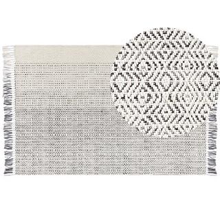 Beliani Tapis en Laine Boho OMERLI  