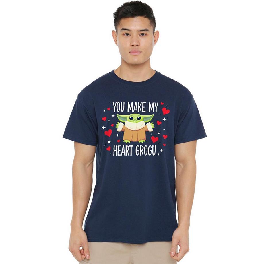 STAR WARS You Make My Heart Grogu T-Shirt  