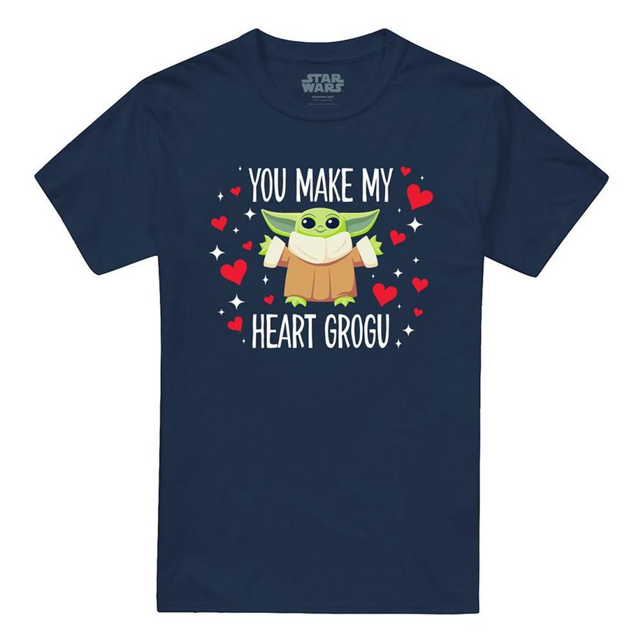 T-ShirtMotif Grogu You Make My Heart