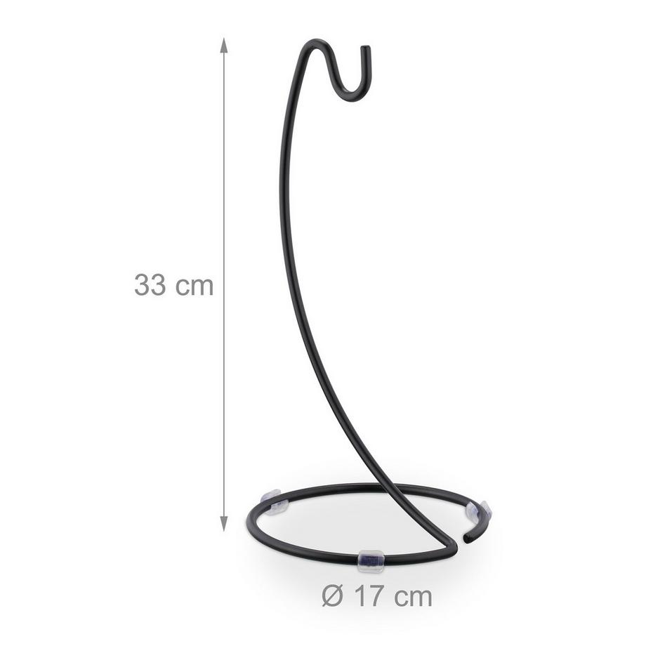 B2X  Schwarzer Bananenhalter 