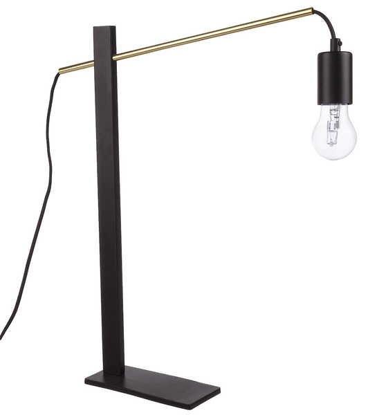 mutoni Lampe de table Carter noire  