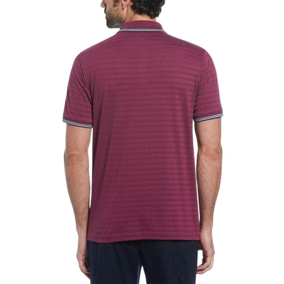 Original Penguin Polo à Rayures Contrastées Coupe Régulière  