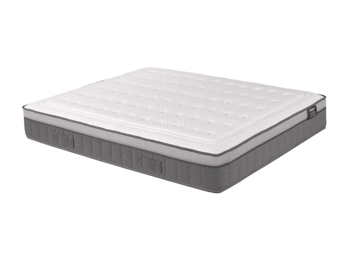 Ysmée Matelas 140 x 200 cm ressorts ensachés 7 zones et mémoire de forme ép.30cm - ASGARD de YSMÉE  