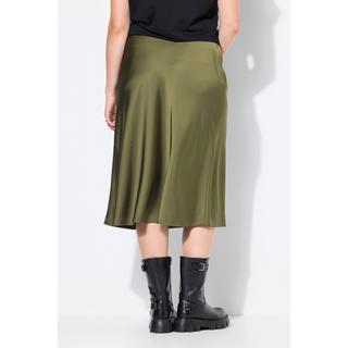 Studio Untold Midi A-Linie Satinrock  