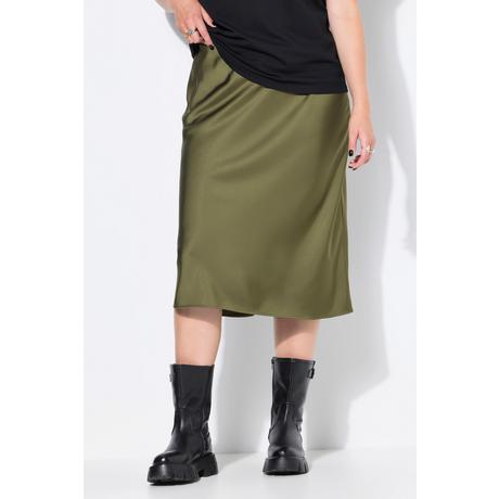 Studio Untold Midi A-Linie Satinrock  