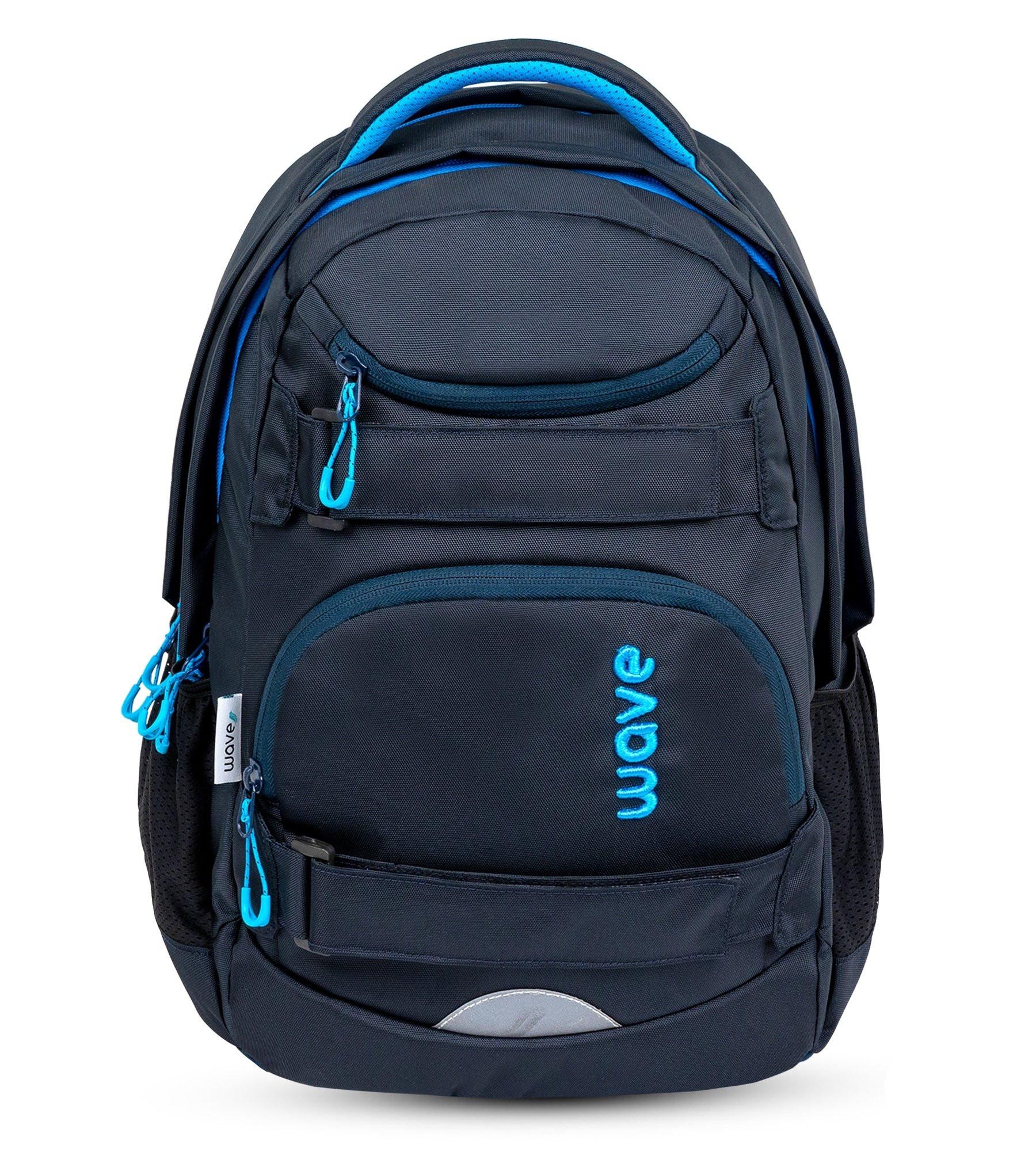 Belmil  Wave Infinity Move Schulrucksack-Set Hazy Blue 