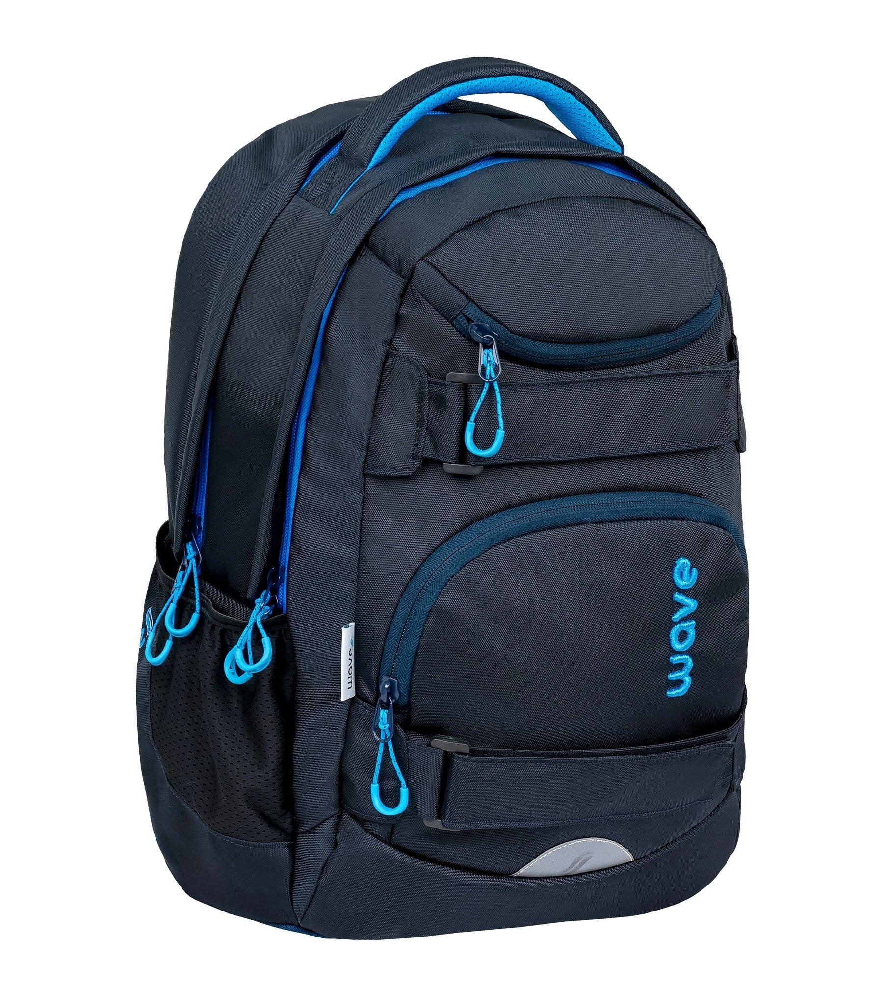 Belmil  Wave Infinity Move Schulrucksack-Set Hazy Blue 