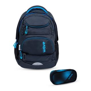 Belmil  Wave Infinity Move Schulrucksack-Set Hazy Blue 