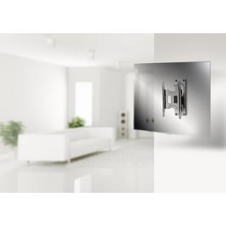 VCM Universal TV Halterung | VESA Wandhalterung | Halter Fernsehhalter neigbar schwenkbar | Belastbarkeit bis zu 15 kg - B-FS1  
