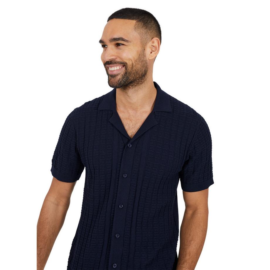 Brave Soul Camicia Collo Revere Maniche Corte  