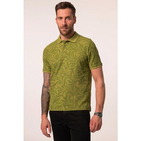 JP1880 Piqué Halbarm Poloshirt Alloverprint  