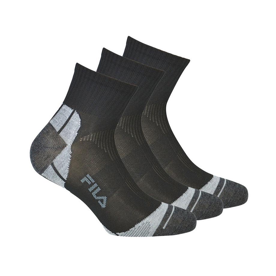 Socken  3er Pack-FILA QUARTER UNISEX SOCKS MULTISPORT 3P