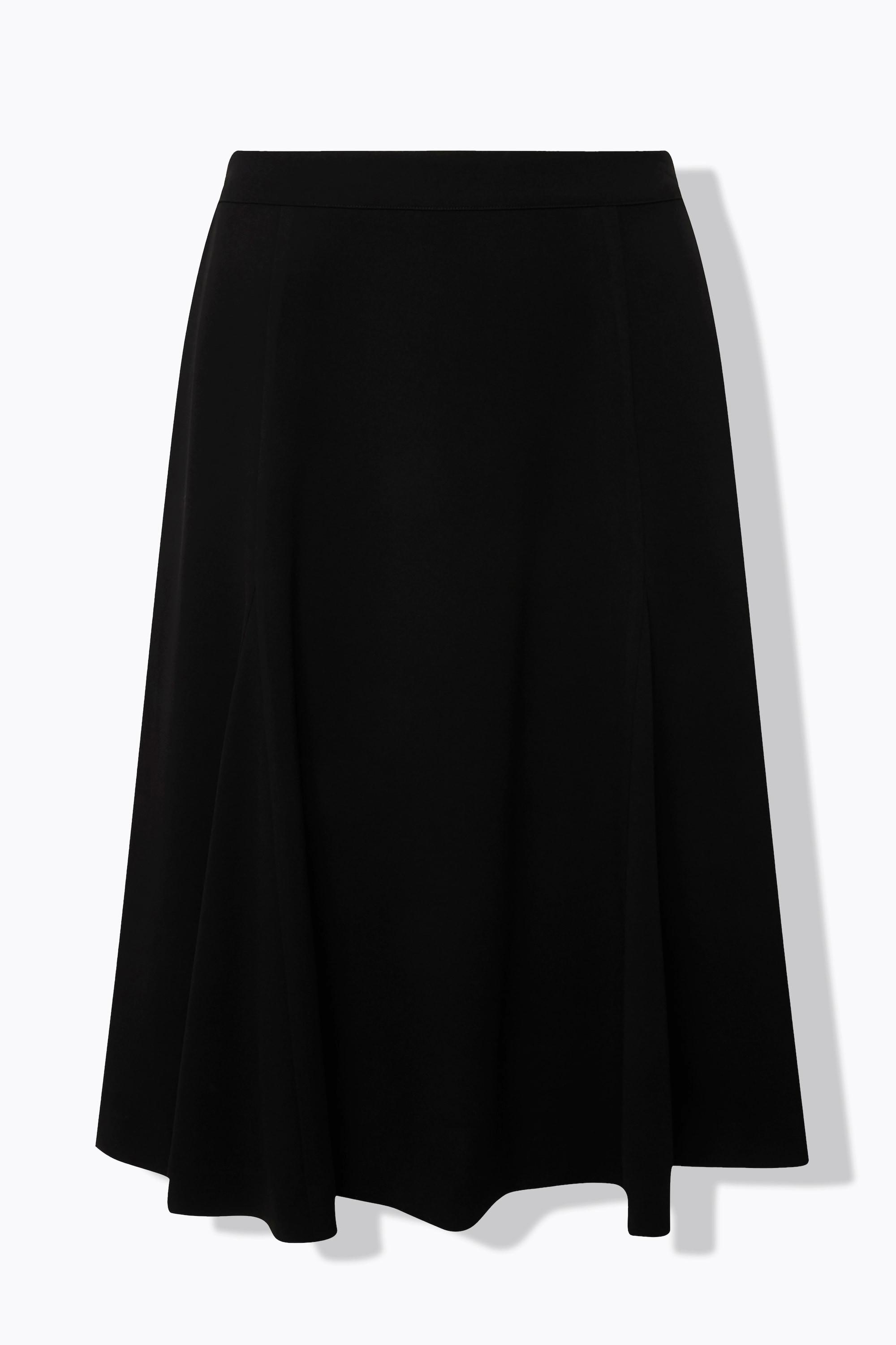 Ulla Popken Godet Midirock A-Linie Komfortbund  