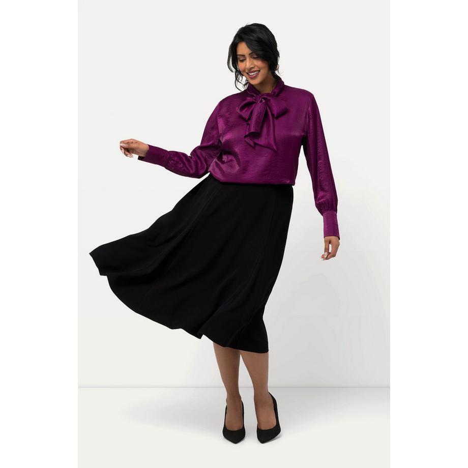 Ulla Popken Godet Midirock A-Linie Komfortbund  