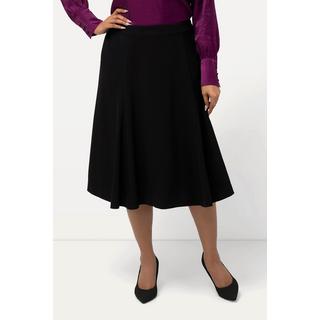 Ulla Popken Godet Midirock A-Linie Komfortbund  