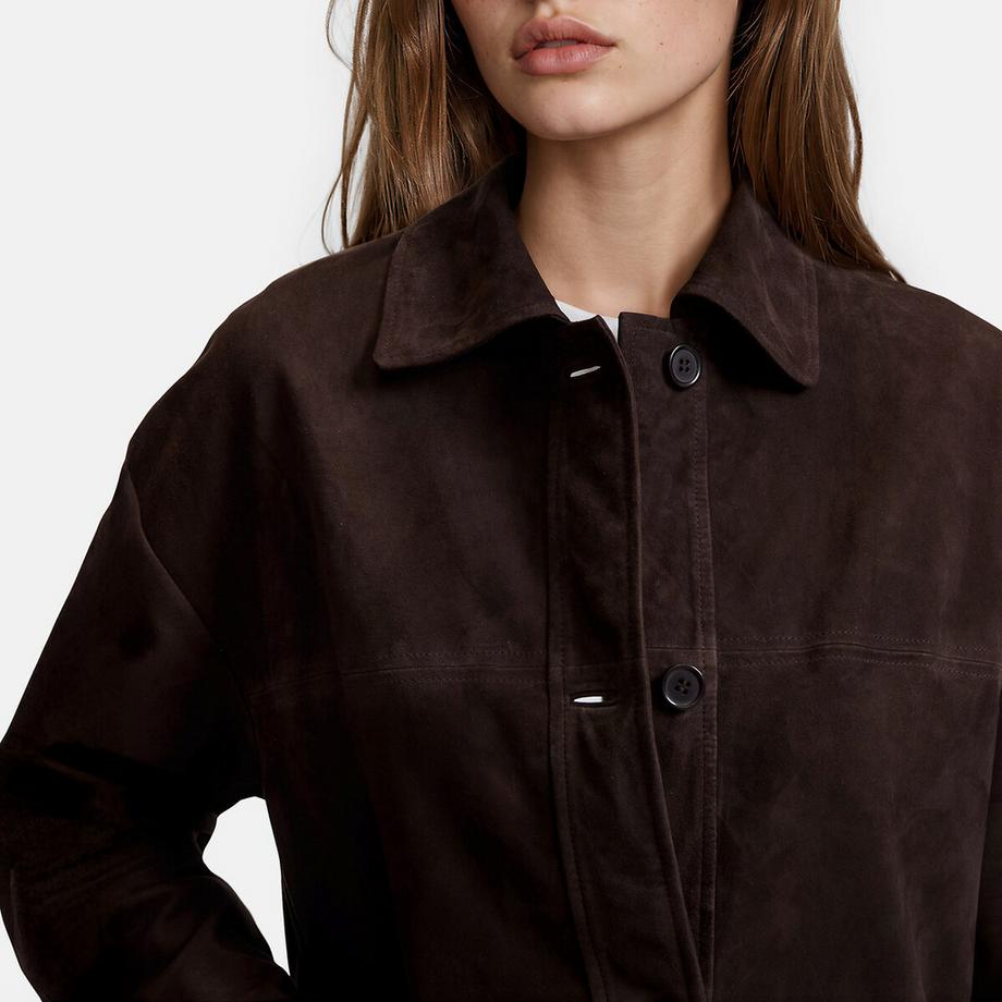 La Redoute Collections Ziegenlederjacke  