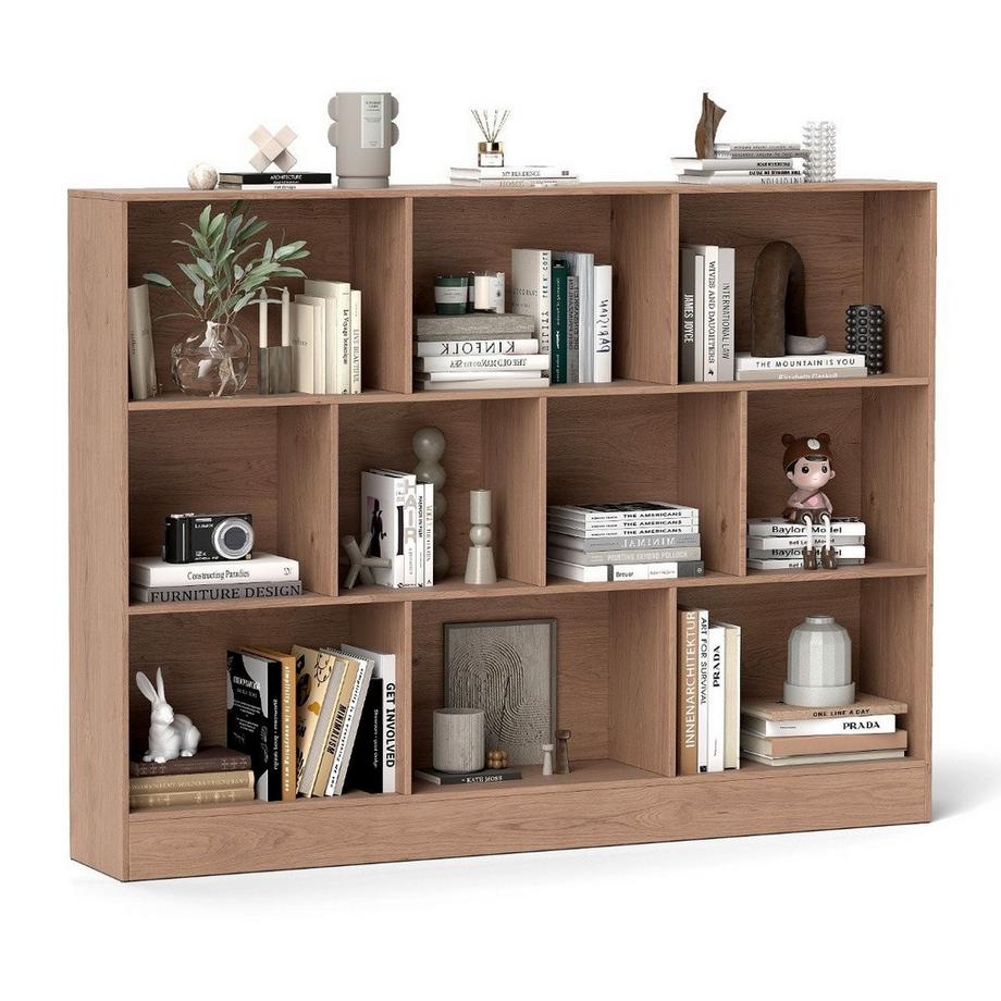 Northix Bücherregal mit 10 Fächern  